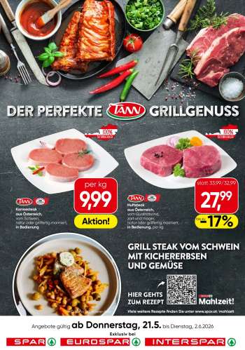 Angebote SPAR - 21.5.2026 - 2.6.2026.