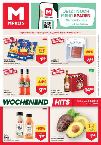 Angebote MPREIS - 28.5.2026 - 2.6.2026.