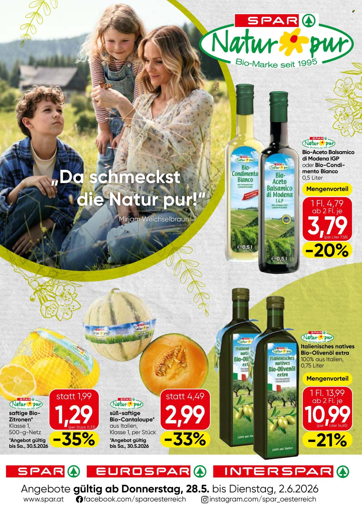 Angebote EUROSPAR - 28.5.2026 - 2.6.2026. Seite 1