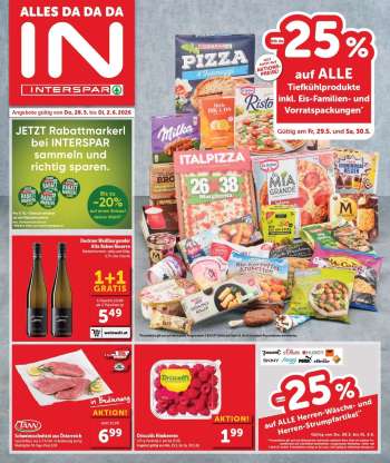 Angebote INTERSPAR - 28.5.2026 - 2.6.2026.