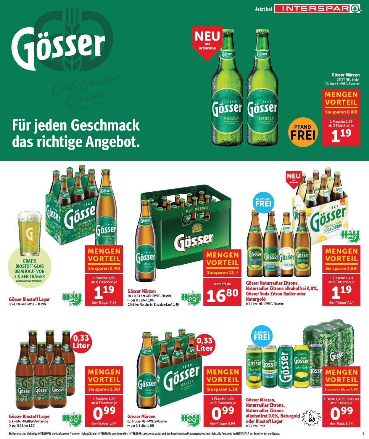 Angebote INTERSPAR - 28.5.2026 - 2.6.2026. Seite 5