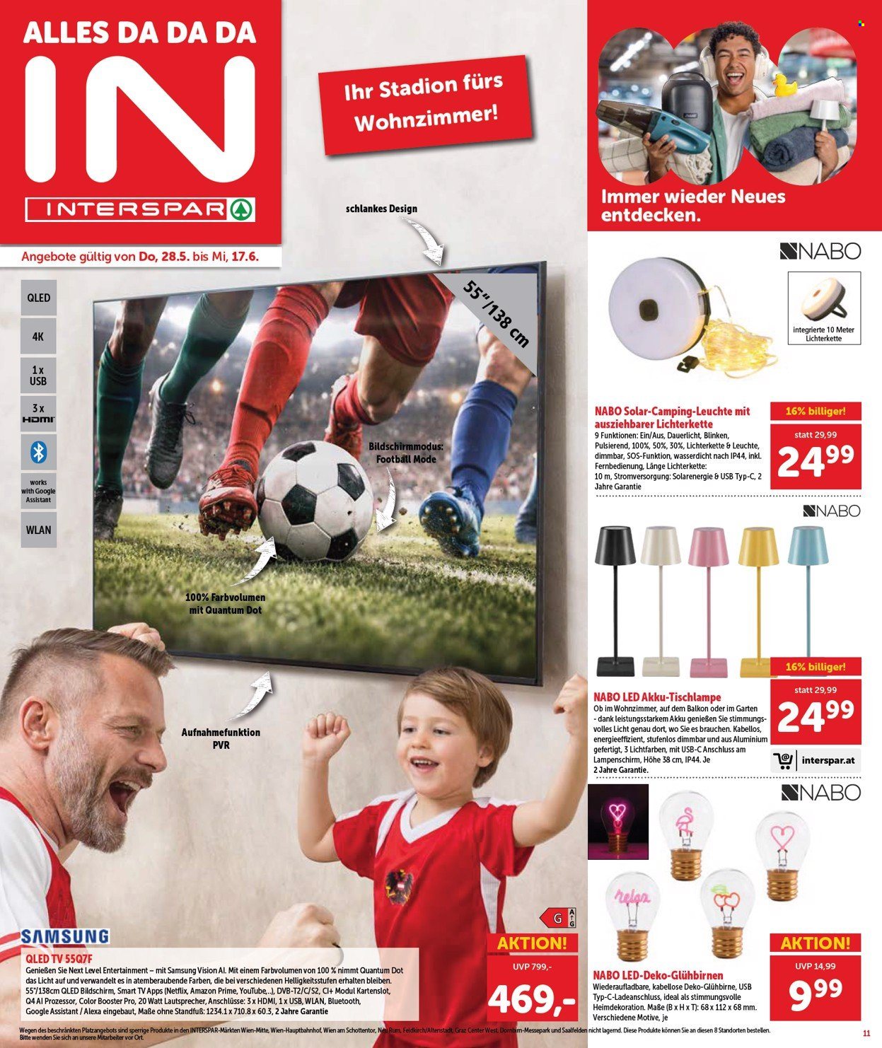 Angebote INTERSPAR - 28.5.2026 - 2.6.2026. Seite 11