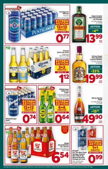 thumbnail - Eristoff Ice, Fire Red, Flash Orange, Passion Star, Pink it Up, Bacardi Breezer Orange od. Lime
