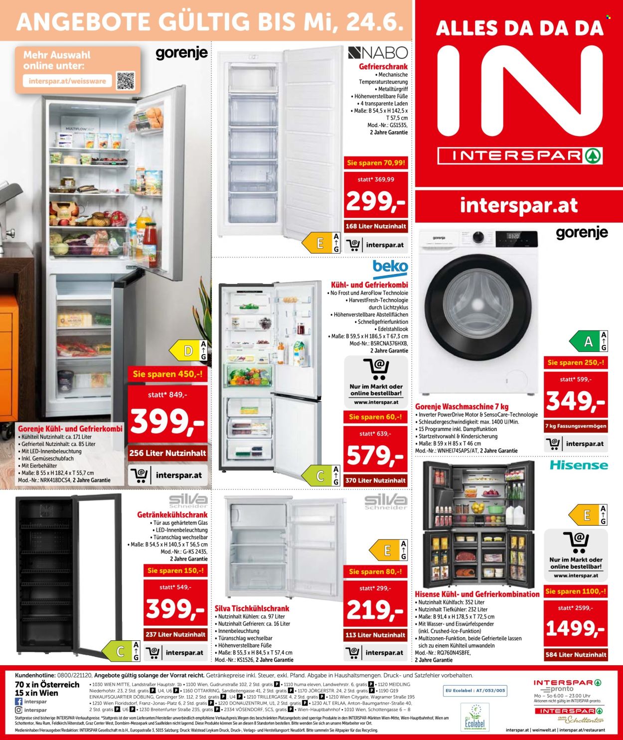 Angebote INTERSPAR - 3.6.2026 - 17.6.2026. Seite 20