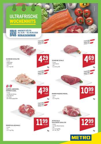 Angebote Metro - 31.5.2026 - 6.6.2026.