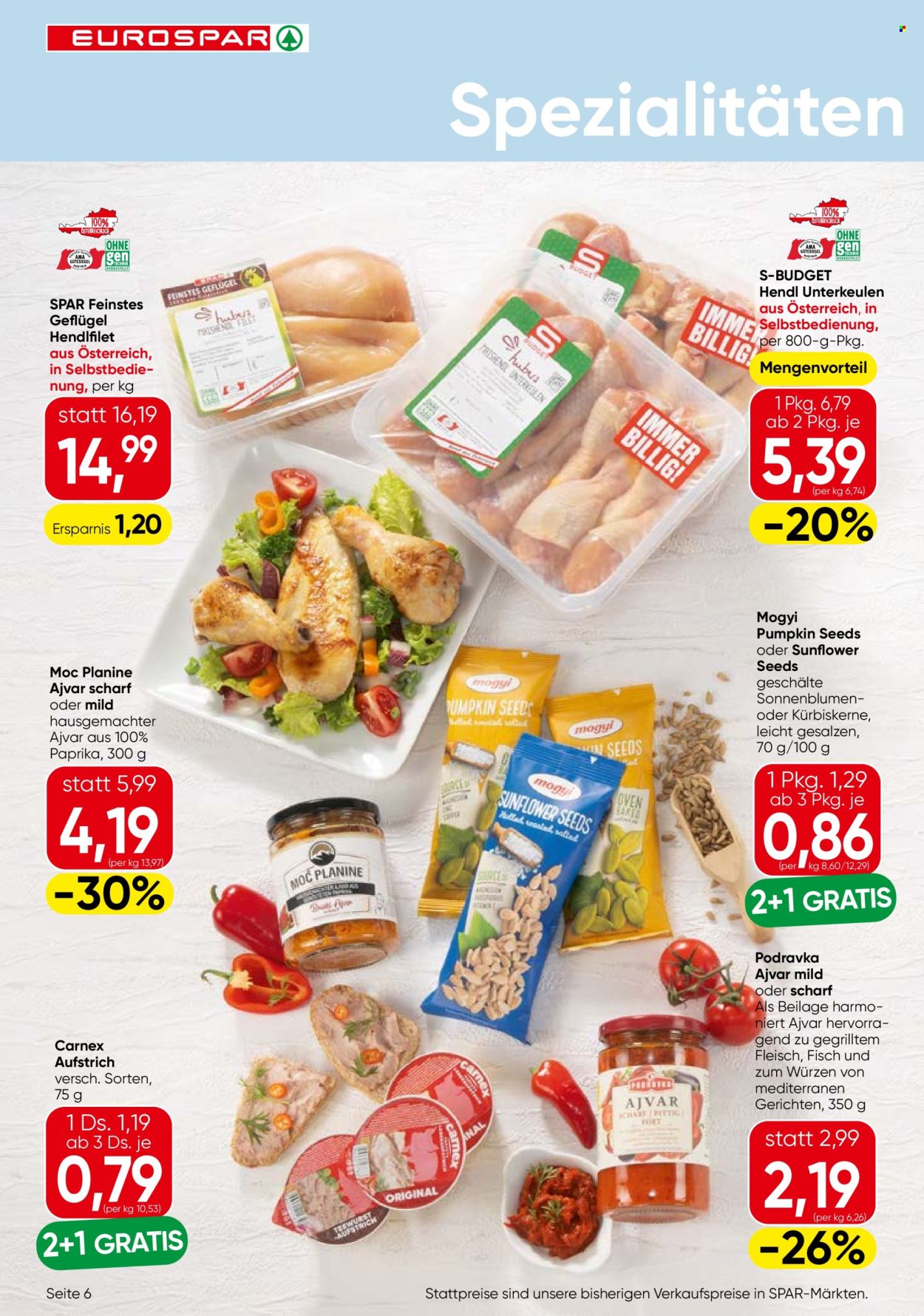 Angebote EUROSPAR - 3.6.2026 - 17.6.2026. Seite 6