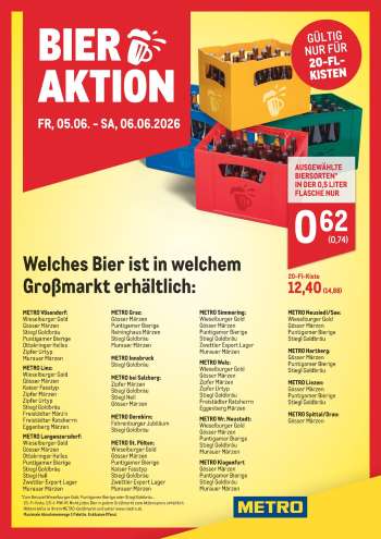 Angebote Metro - 2.6.2026 - 6.6.2026.