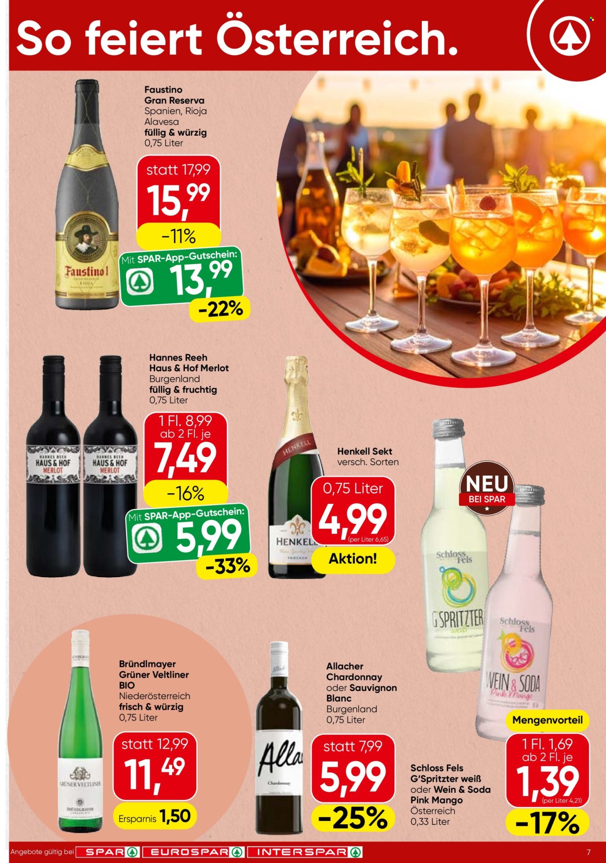 Angebote SPAR - 3.6.2026 - 17.6.2026. Seite 7
