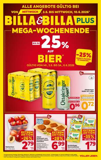 Angebote Billa - 3.6.2026 - 10.6.2026.