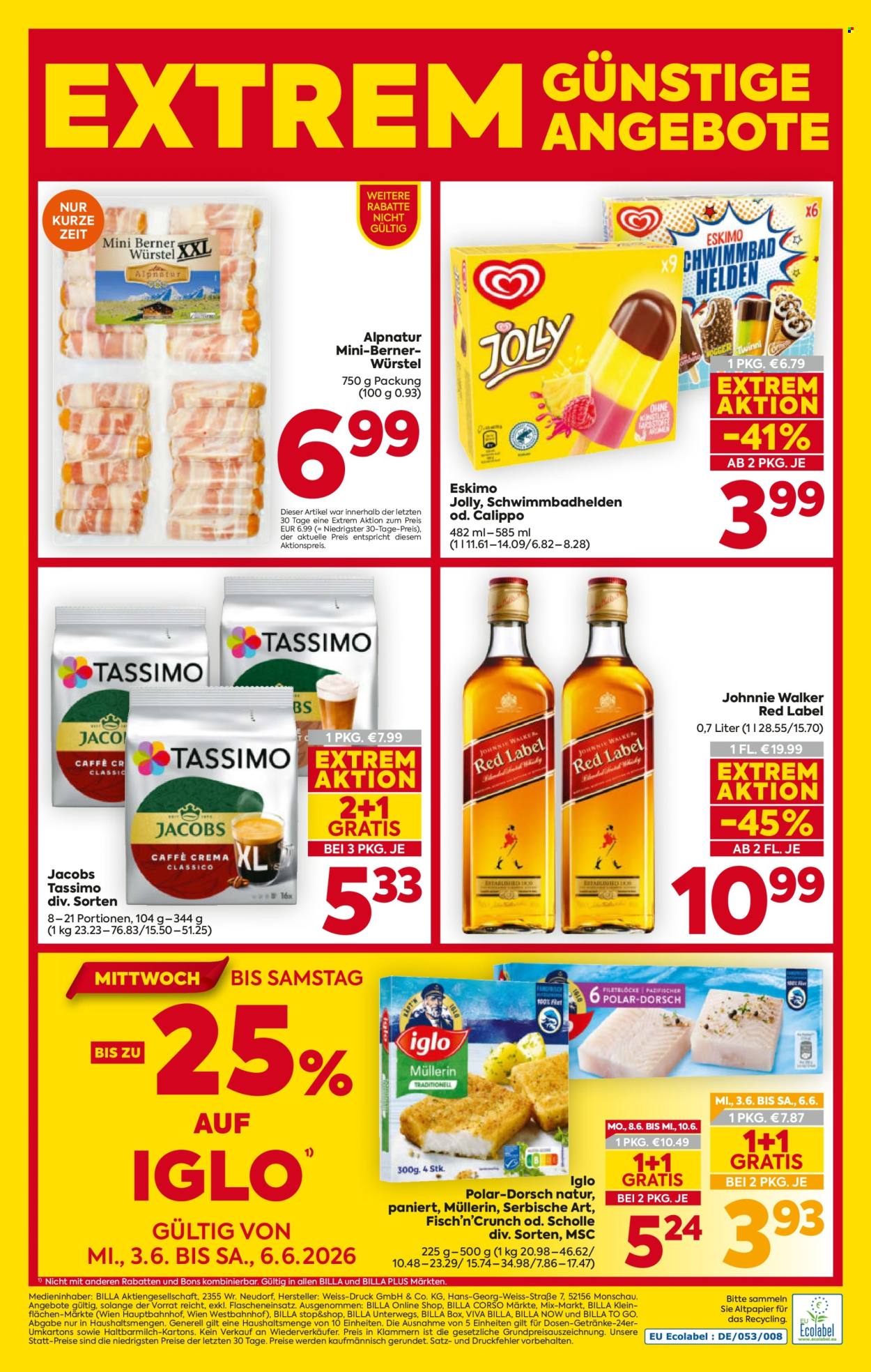 Angebote Billa - 3.6.2026 - 10.6.2026. Seite 16