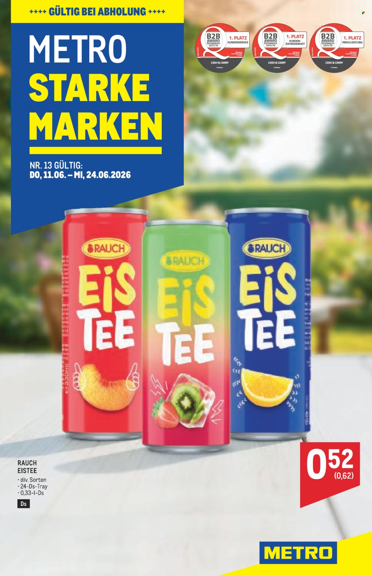 Angebote Metro - 11.6.2026 - 24.6.2026. Seite 1