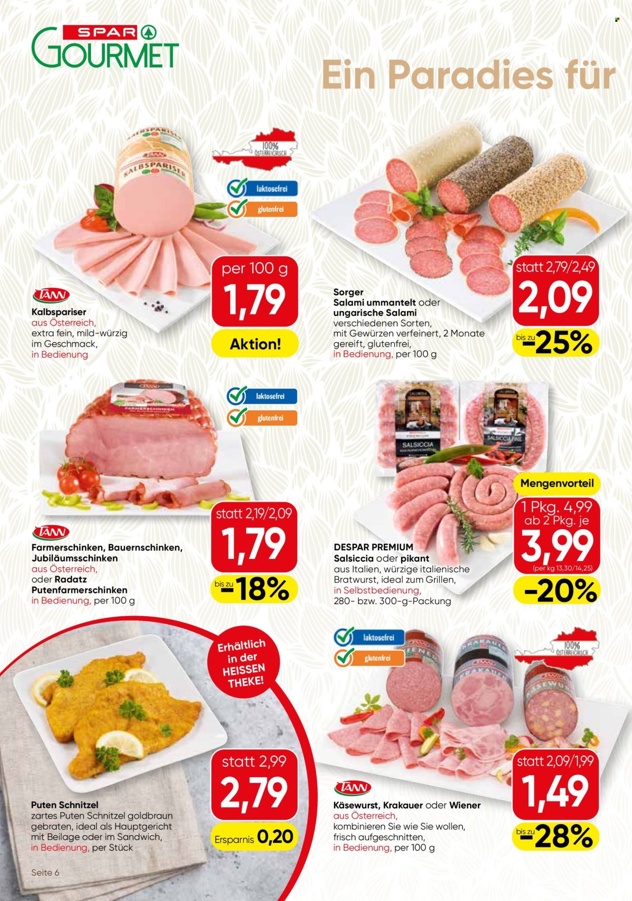 Angebote SPAR - 3.6.2026 - 17.6.2026. Seite 6