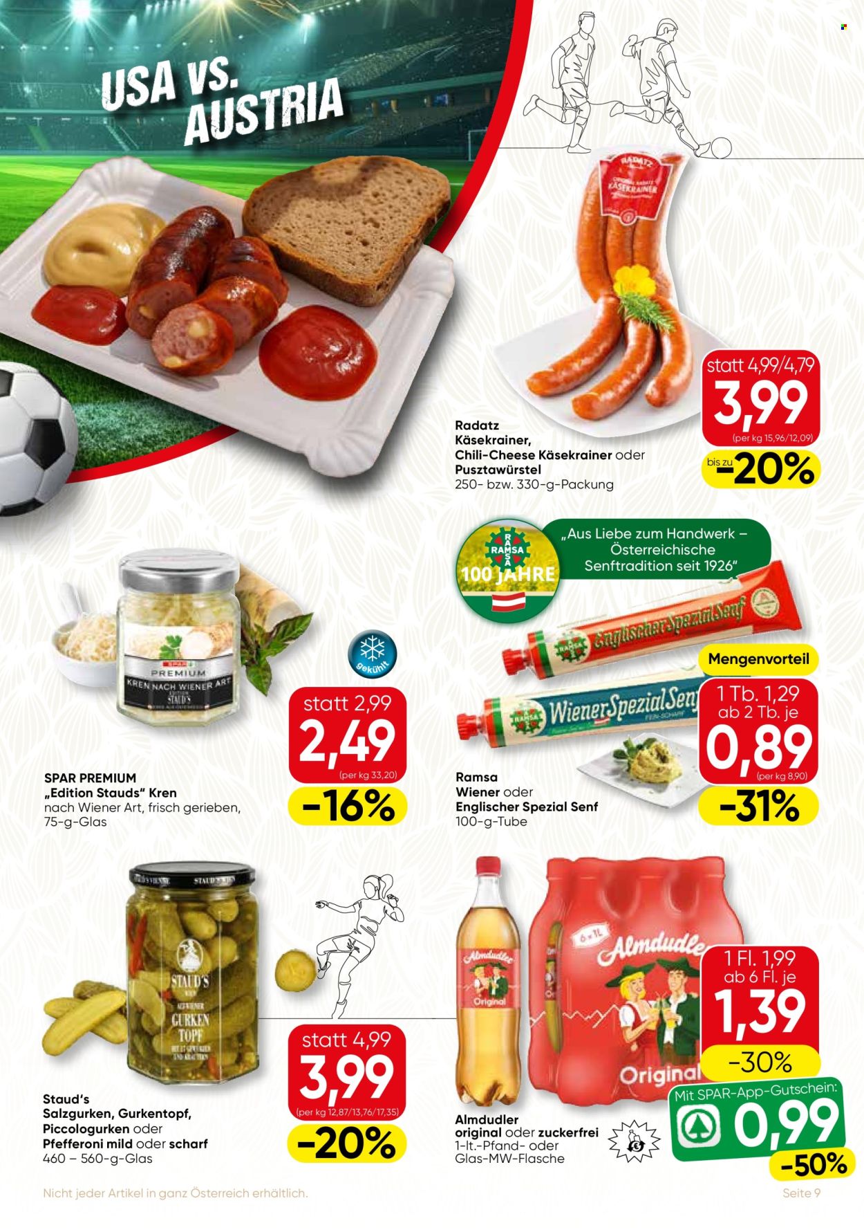 Angebote SPAR - 3.6.2026 - 17.6.2026. Seite 9
