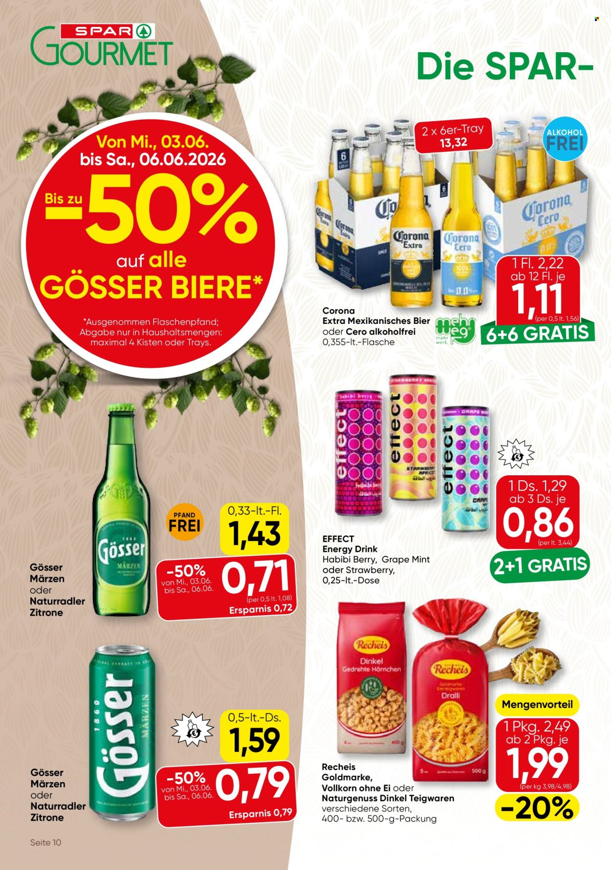 Angebote SPAR - 3.6.2026 - 17.6.2026. Seite 10