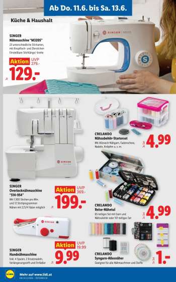 thumbnail - SINGER Handnähmaschine