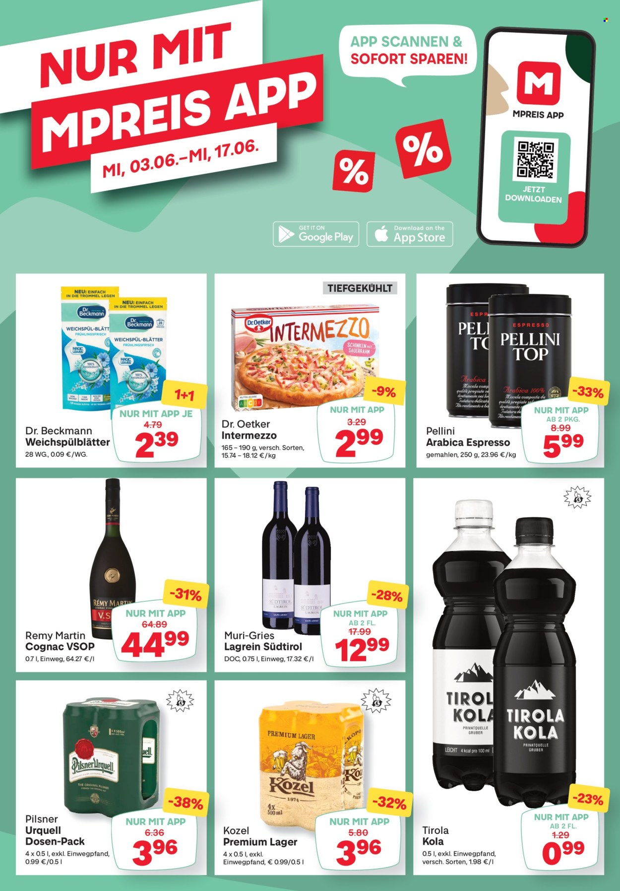 Angebote MPREIS - 11.6.2026 - 17.6.2026. Seite 14
