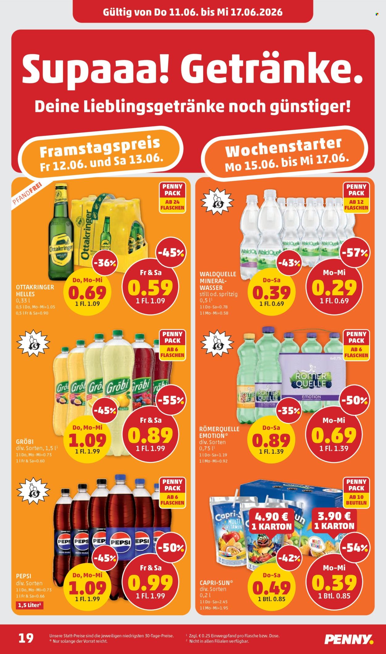Angebote Penny - 11.6.2026 - 17.6.2026. Seite 19