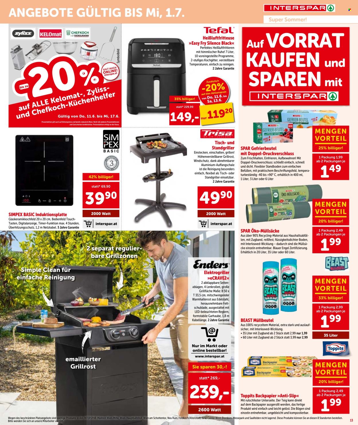 Angebote INTERSPAR - 11.6.2026 - 17.6.2026. Seite 13