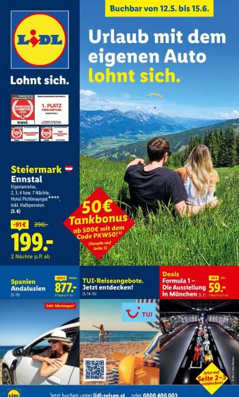 Angebote Lidl - 12.5.2026 - 15.6.2026.