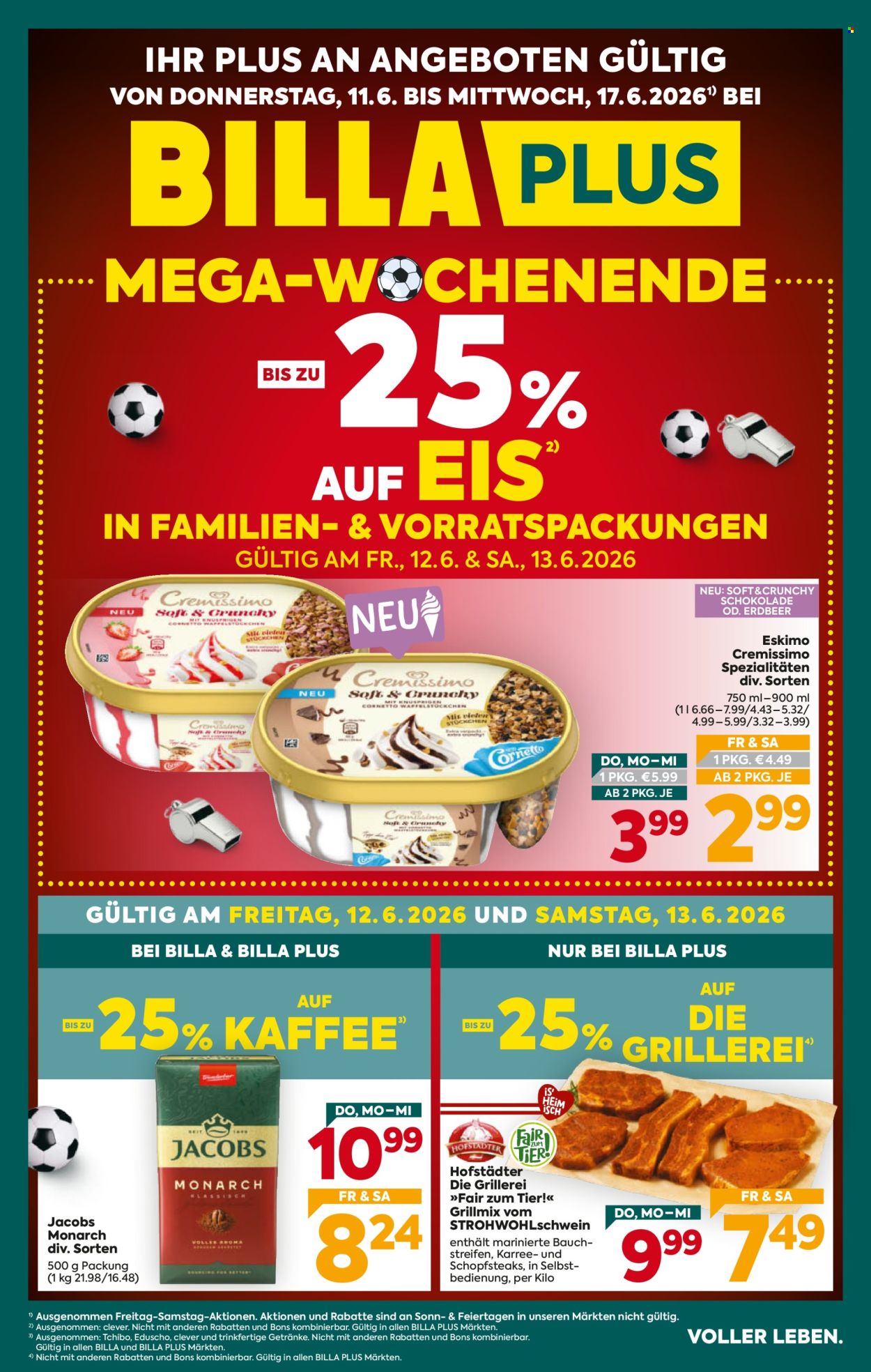 Angebote Billa Plus - 11.6.2026 - 17.6.2026. Seite 1