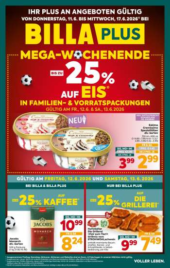 Angebote Billa Plus - 11.6.2026 - 17.6.2026.