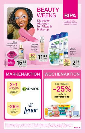 Angebote Bipa - 11.6.2026 - 24.6.2026.