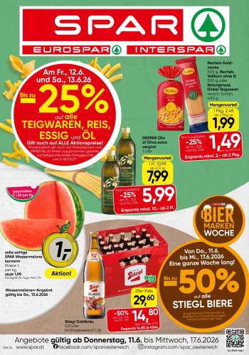 Angebote SPAR - 11.6.2026 - 17.6.2026.