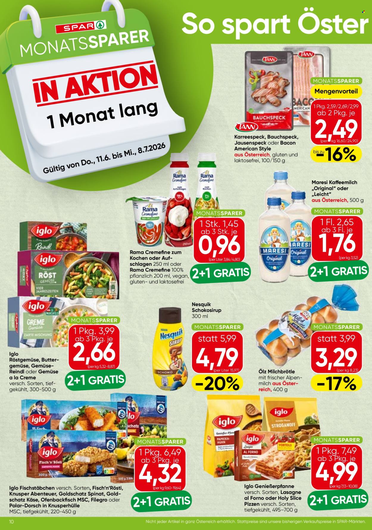 Angebote EUROSPAR - 11.6.2026 - 17.6.2026. Seite 10