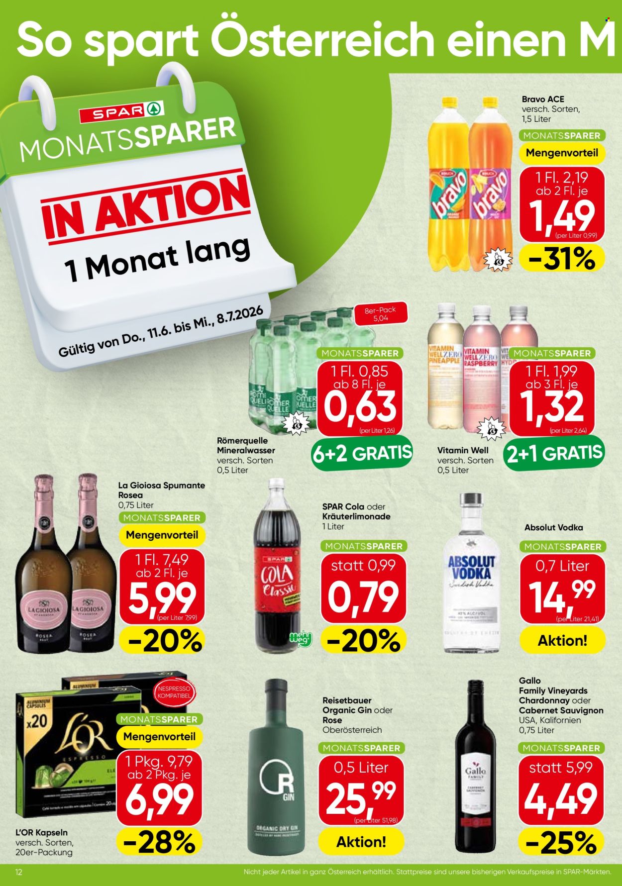 Angebote SPAR - 11.6.2026 - 8.7.2026. Seite 3