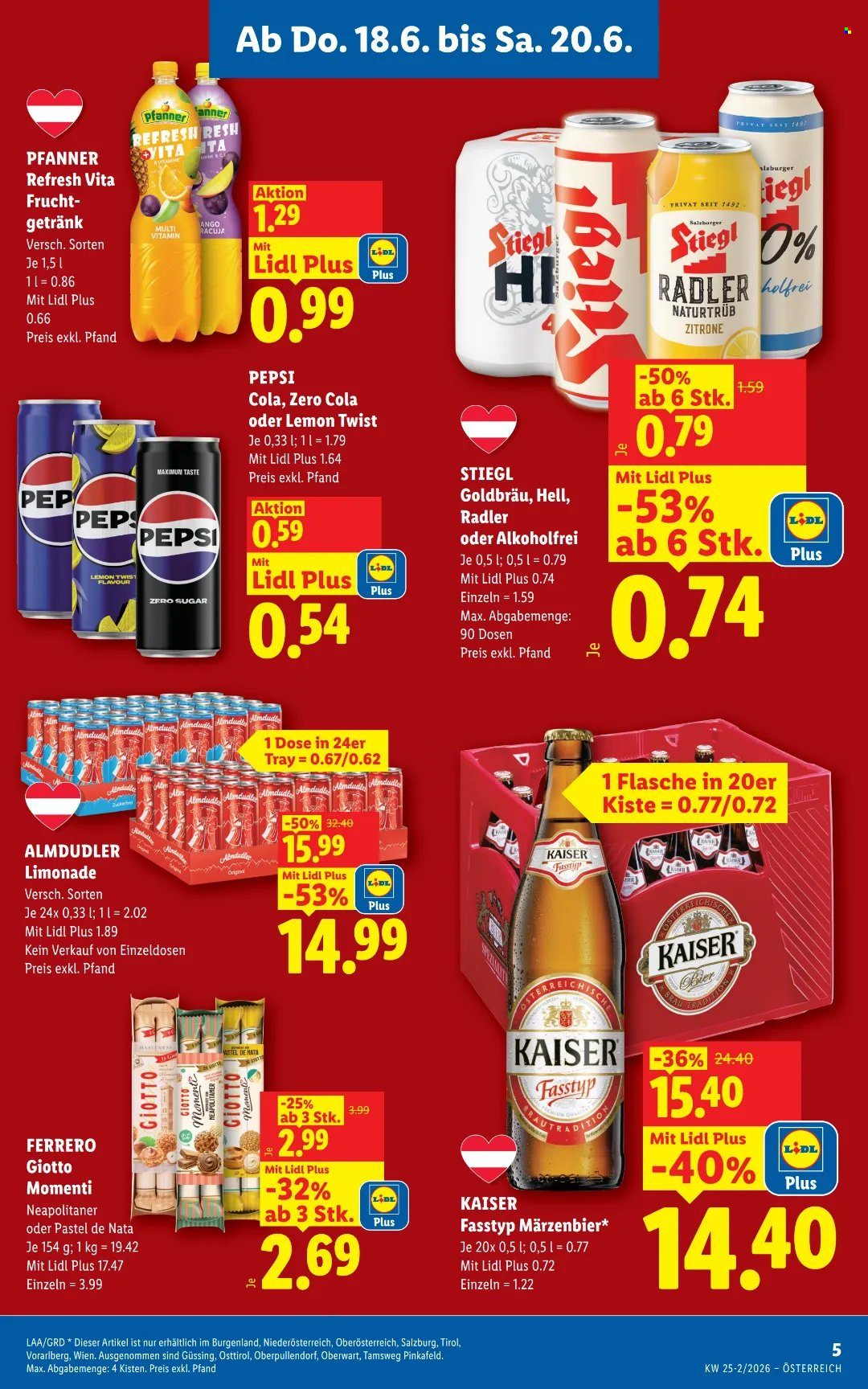 Angebote Lidl - 18.6.2026 - 24.6.2026. Seite 5