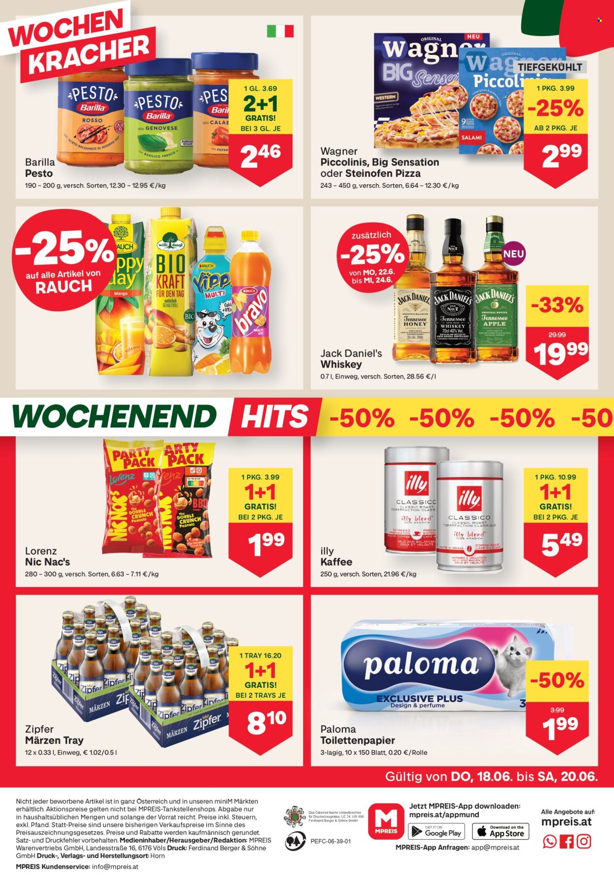 Angebote MPREIS - 18.6.2026 - 24.6.2026. Seite 12