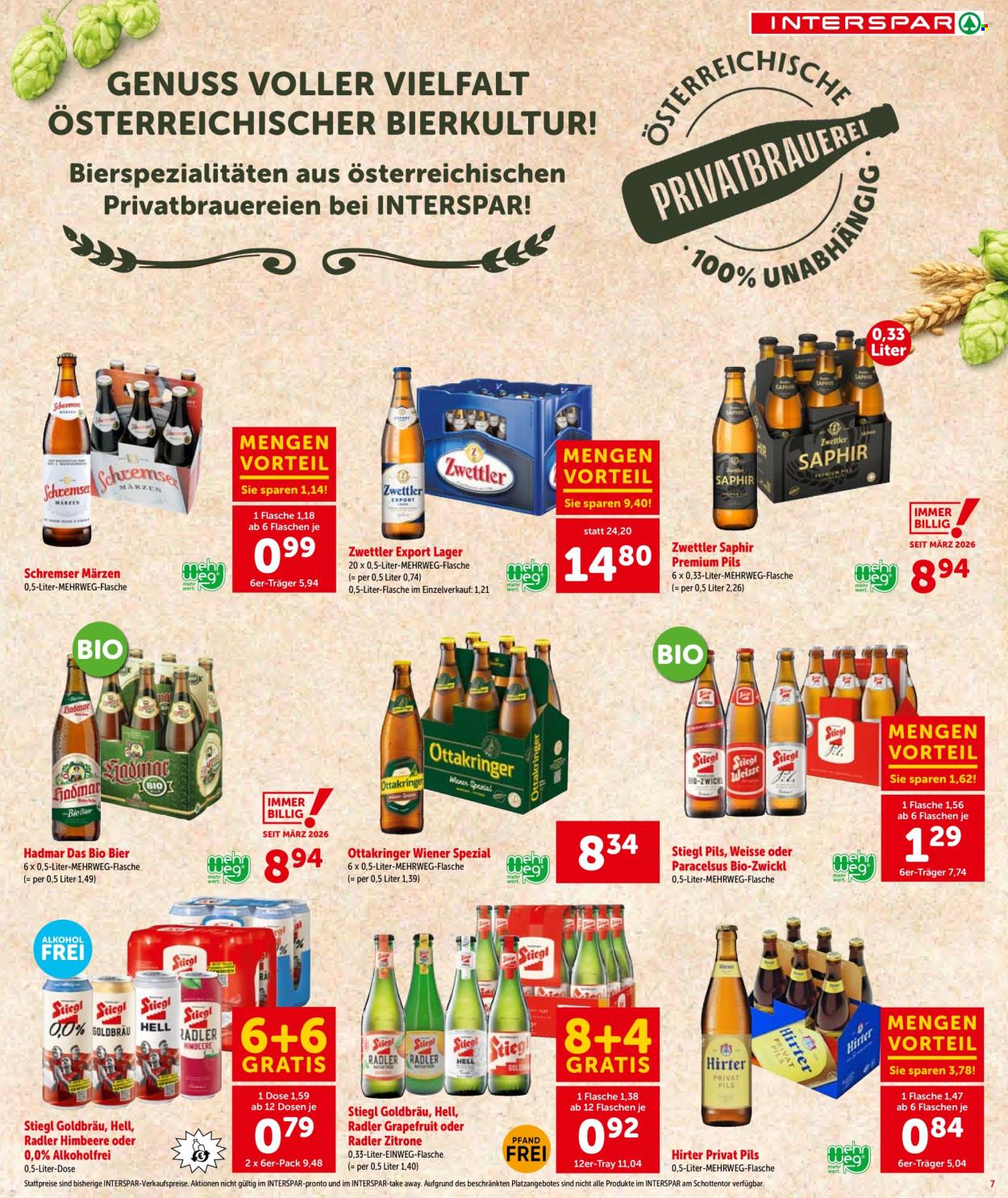 Angebote INTERSPAR - 18.6.2026 - 30.6.2026. Seite 7