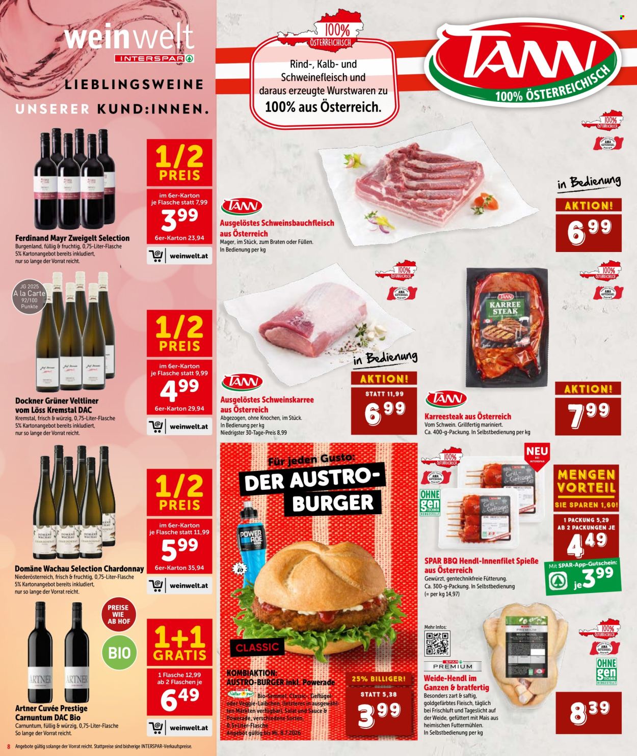 Angebote INTERSPAR - 18.6.2026 - 30.6.2026. Seite 8