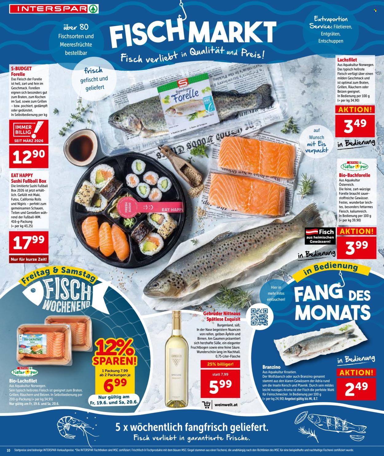 Angebote INTERSPAR - 18.6.2026 - 30.6.2026. Seite 10