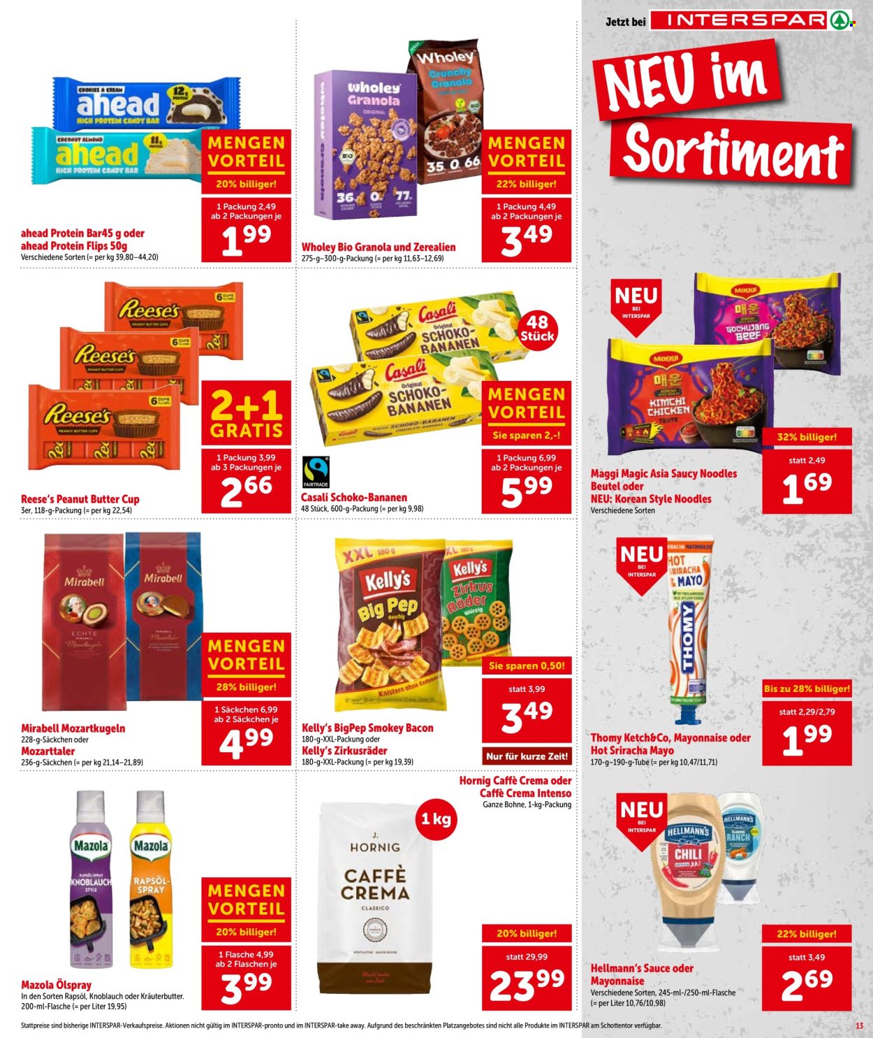 Angebote INTERSPAR - 18.6.2026 - 30.6.2026. Seite 13