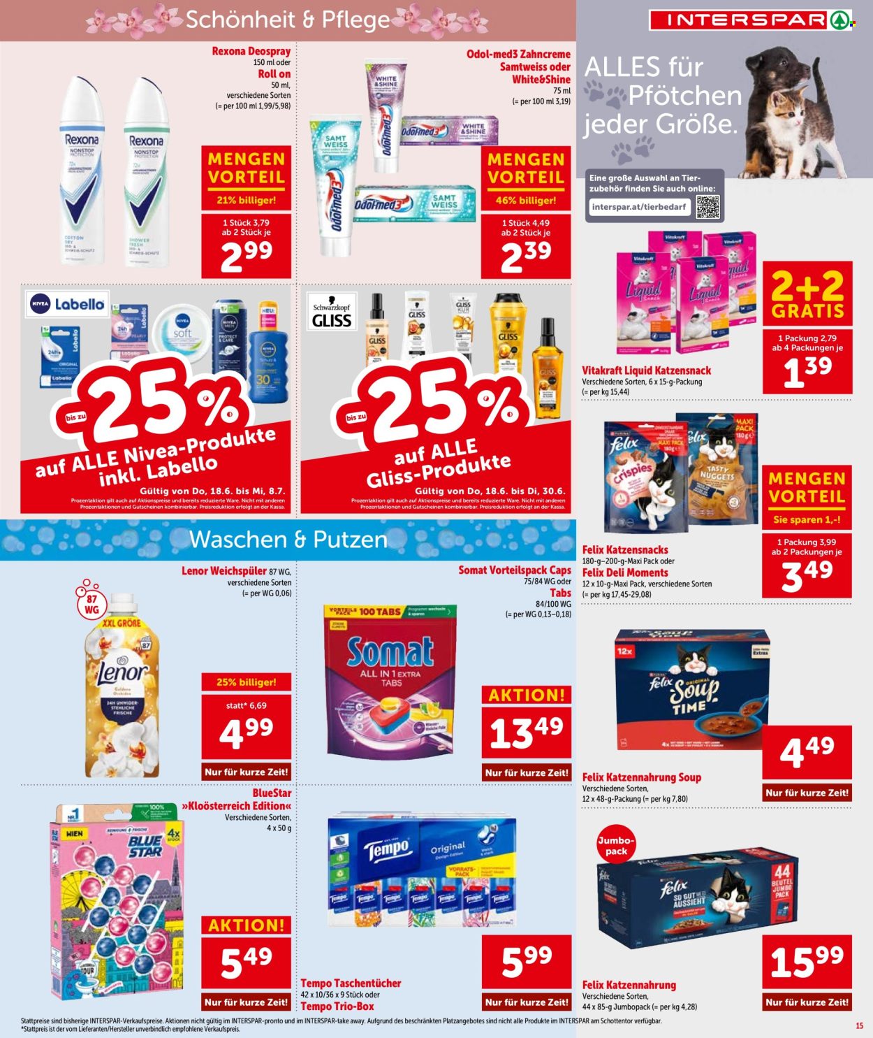 Angebote INTERSPAR - 18.6.2026 - 30.6.2026. Seite 15