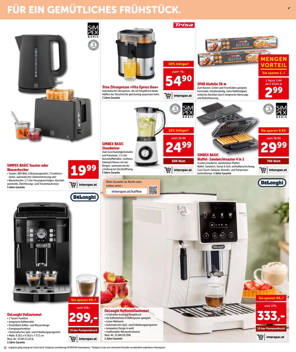 Angebote INTERSPAR - 18.6.2026 - 30.6.2026. Seite 18
