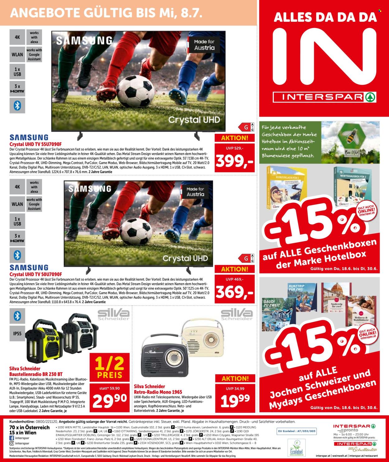 Angebote INTERSPAR - 18.6.2026 - 30.6.2026. Seite 20