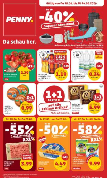 Angebote Penny - 18.6.2026 - 24.6.2026.
