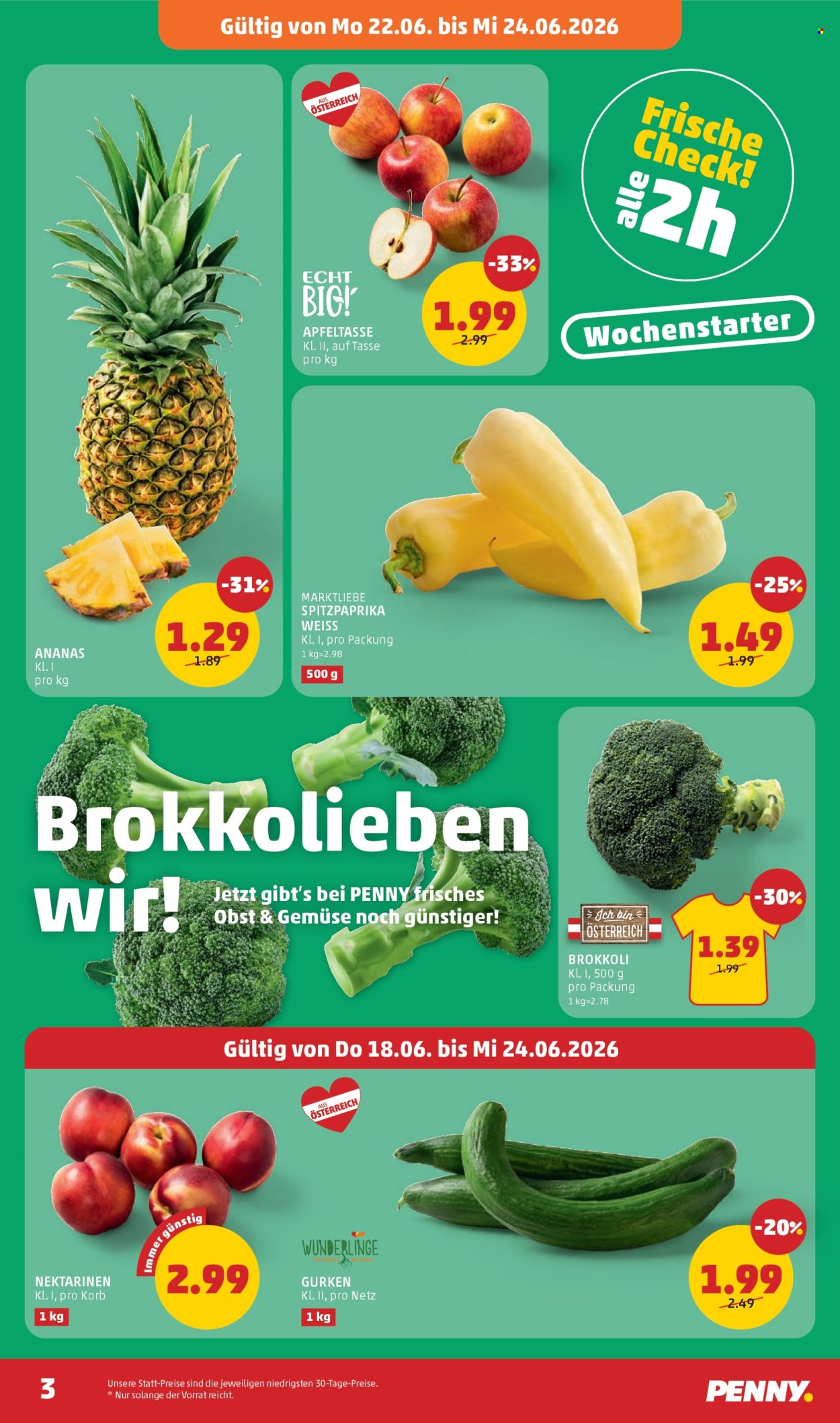 Angebote Penny - 18.6.2026 - 24.6.2026. Seite 3