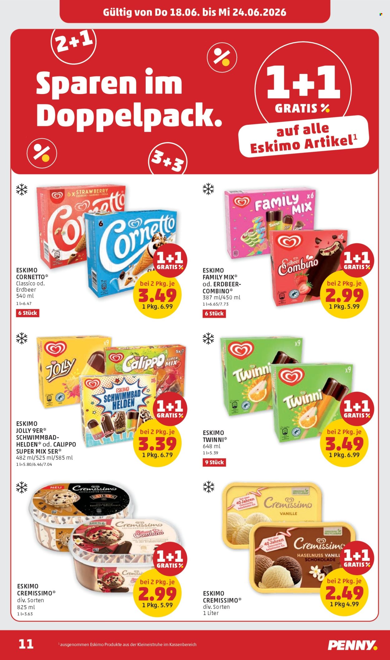 Angebote Penny - 18.6.2026 - 24.6.2026. Seite 11