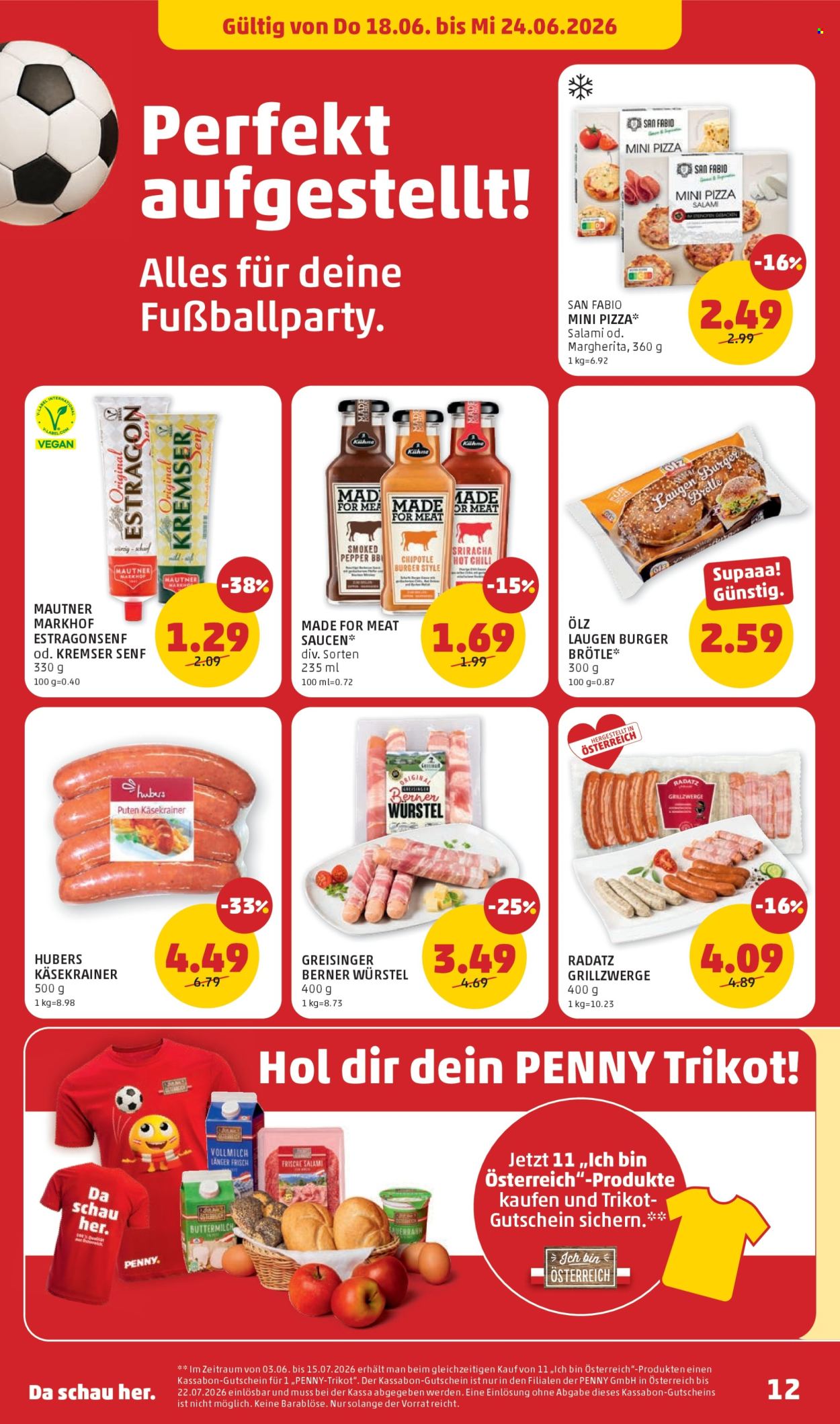 Angebote Penny - 18.6.2026 - 24.6.2026. Seite 12
