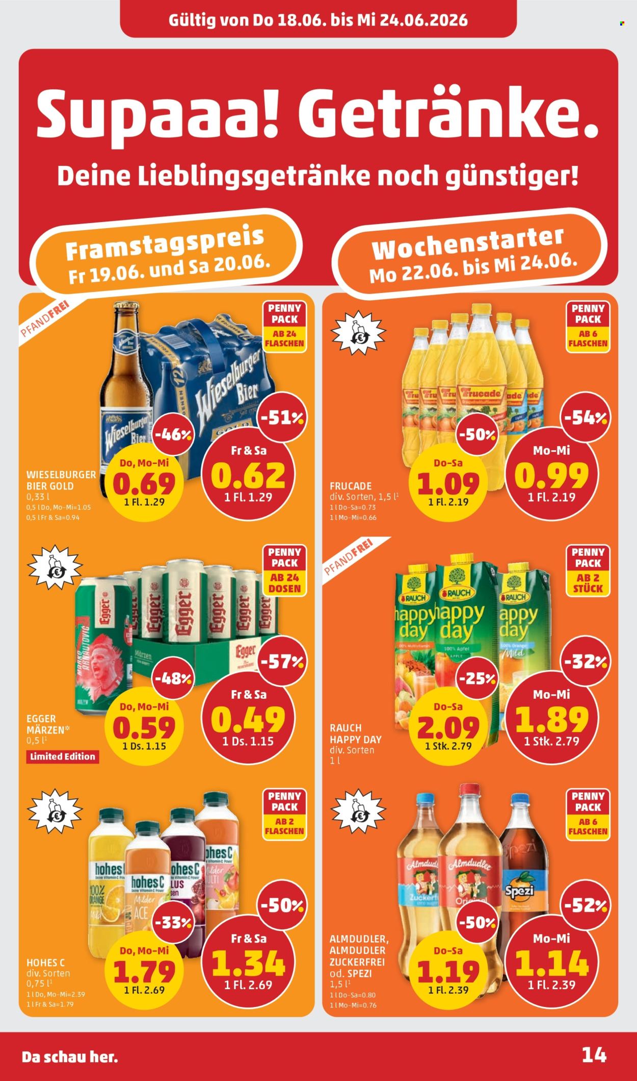 Angebote Penny - 18.6.2026 - 24.6.2026. Seite 14