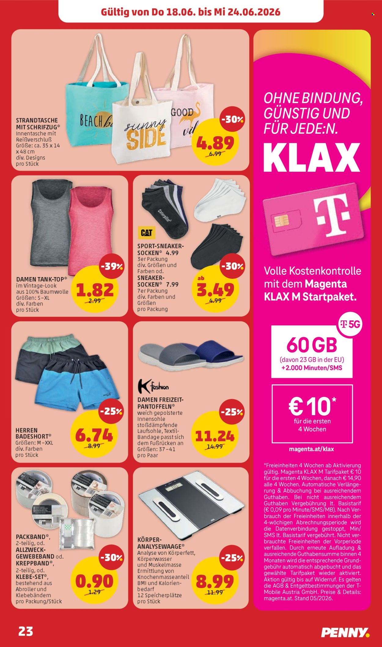 Angebote Penny - 18.6.2026 - 24.6.2026. Seite 23