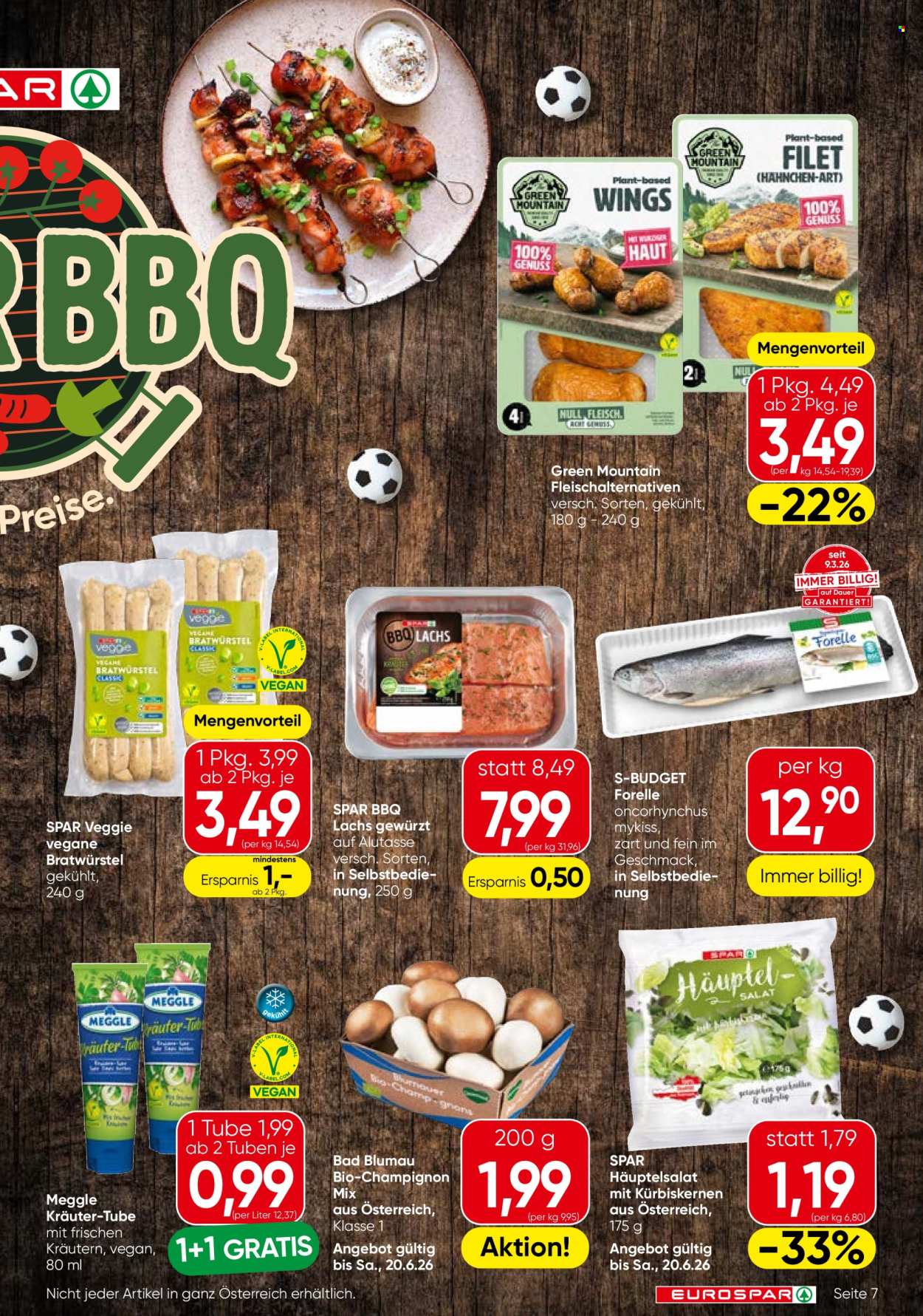 Angebote EUROSPAR - 18.6.2026 - 30.6.2026. Seite 7