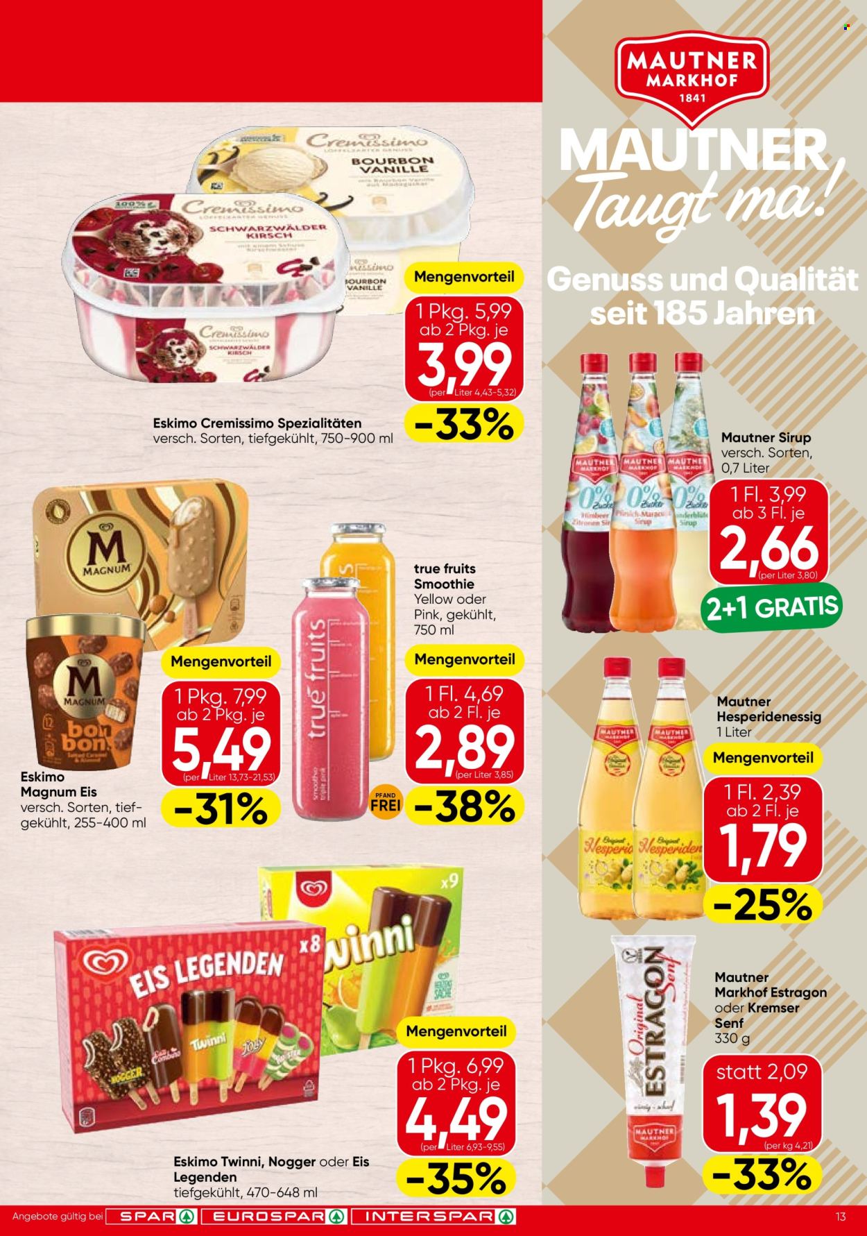 Angebote SPAR - 18.6.2026 - 30.6.2026. Seite 13