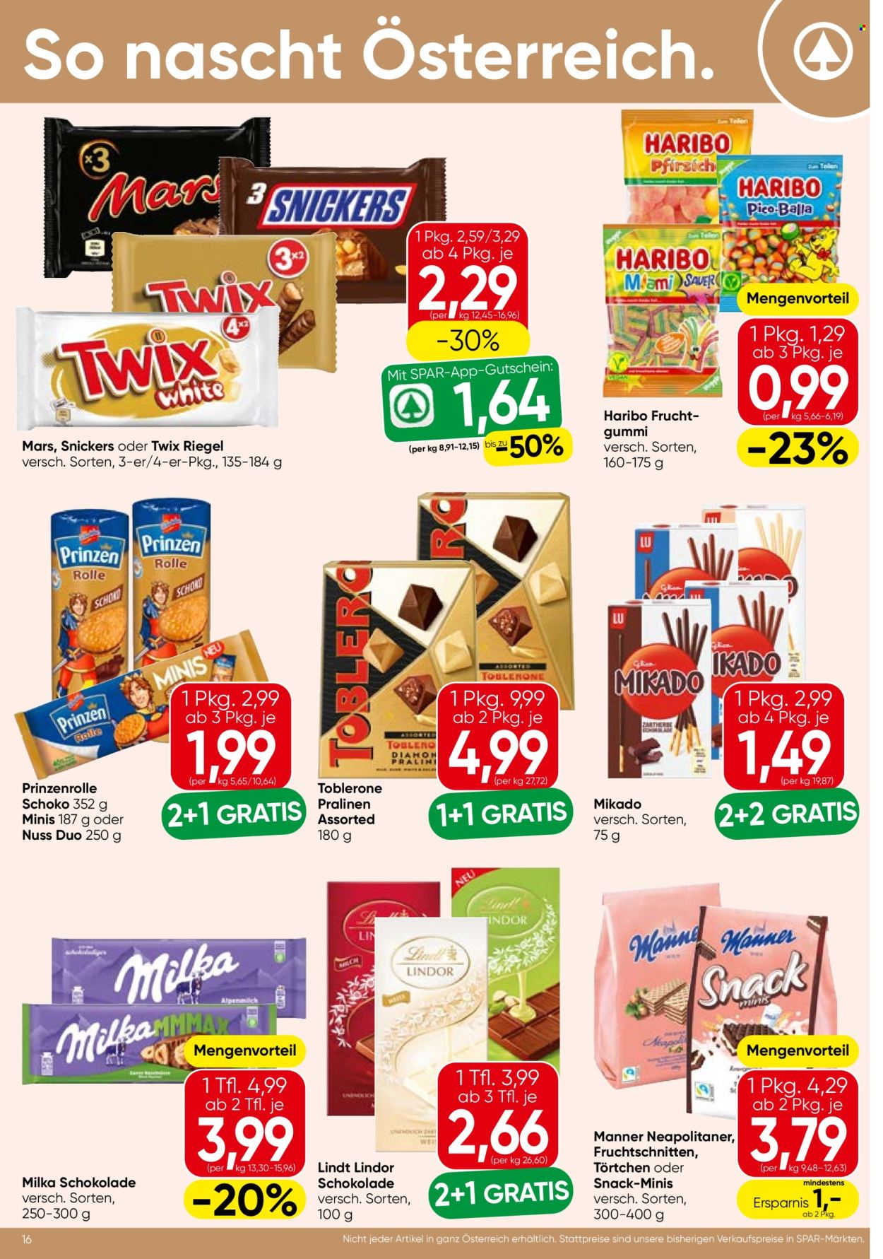 Angebote SPAR - 18.6.2026 - 30.6.2026. Seite 16