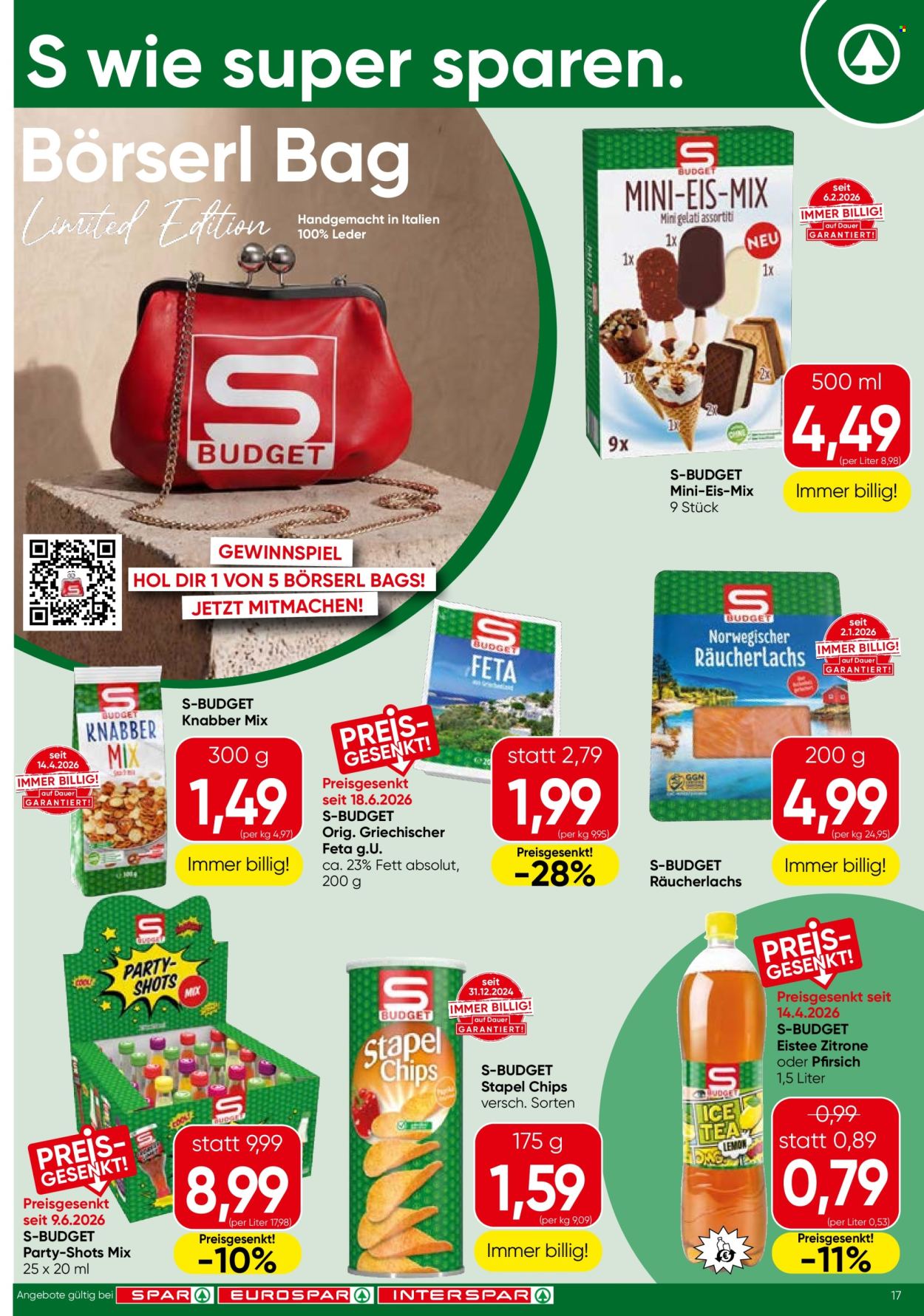 Angebote SPAR - 18.6.2026 - 30.6.2026. Seite 17