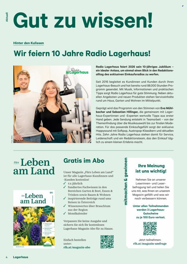 Angebote Lagerhaus. Seite 4
