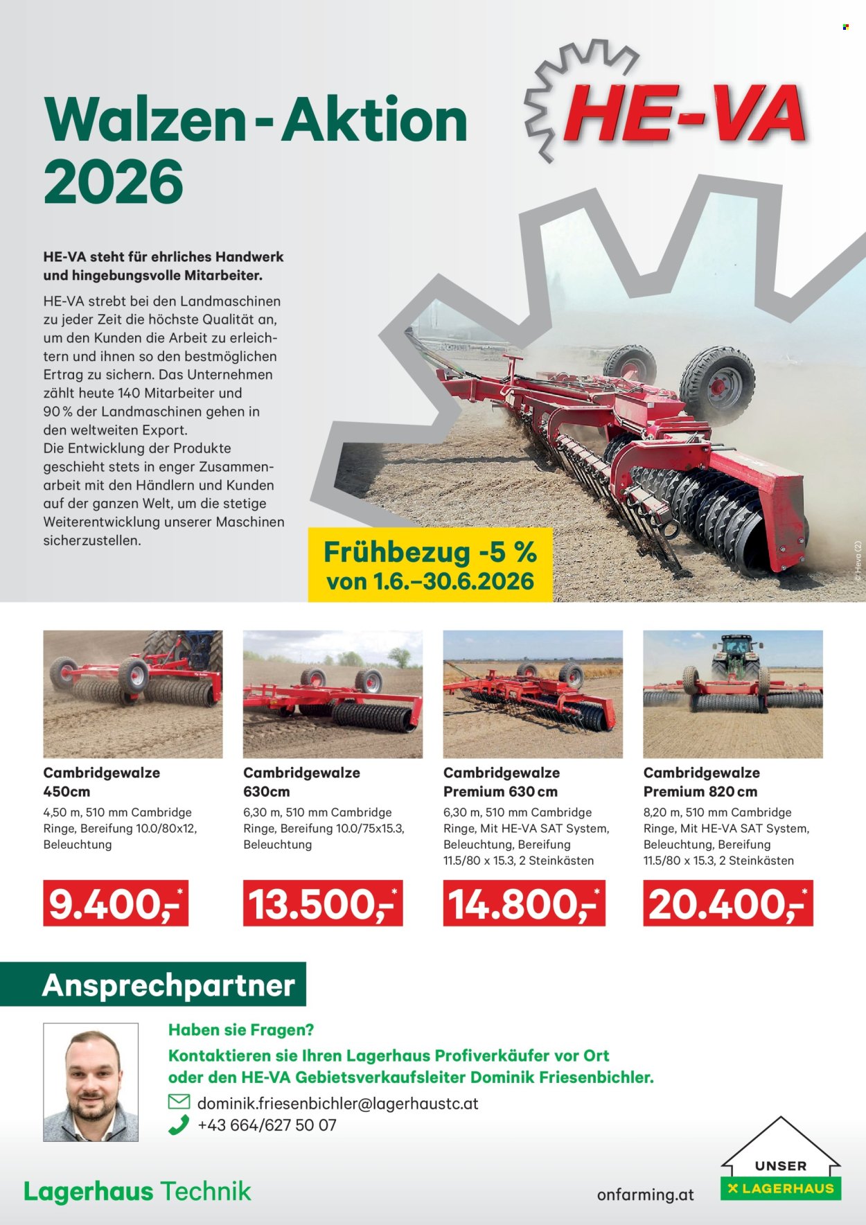 Angebote Lagerhaus TechnikCenter - 1.6.2026 - 30.6.2026. Seite 1